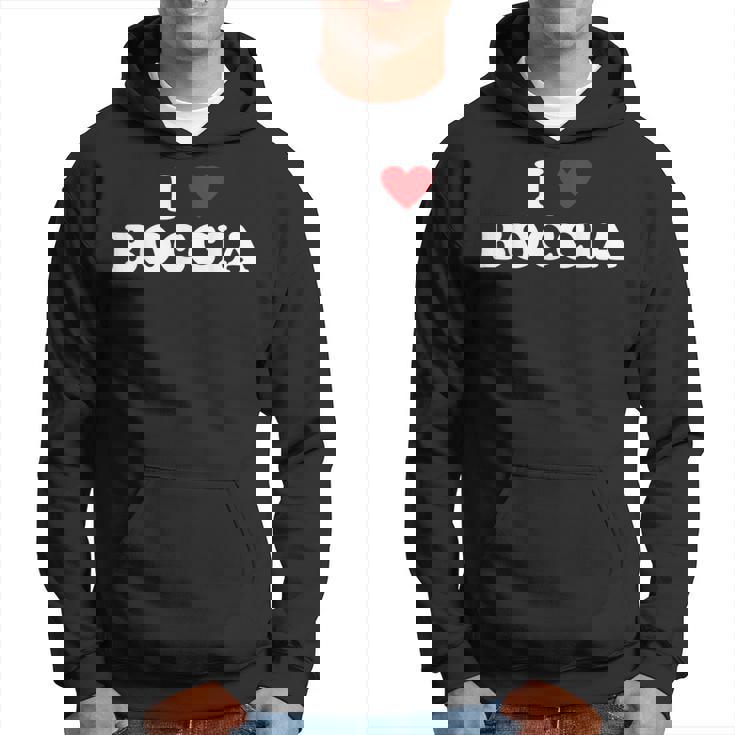 アイ・ハート・ボッチャ・プレイヤー-アイ・ラブ・ボッチャ パーカー