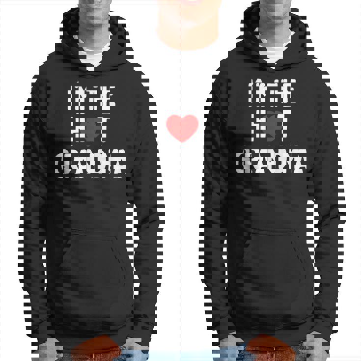 アイ・ラブ・ホット・グランマ-アイ・アム・ザ・ホット・グランマ パーカー