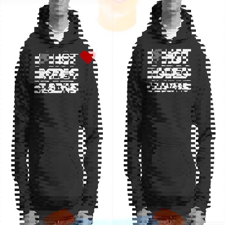 アイ・ラブ・ホット・ロデオ・クラウンズ・ファニー・ウェスタン・ロデオ・カウガール パーカー