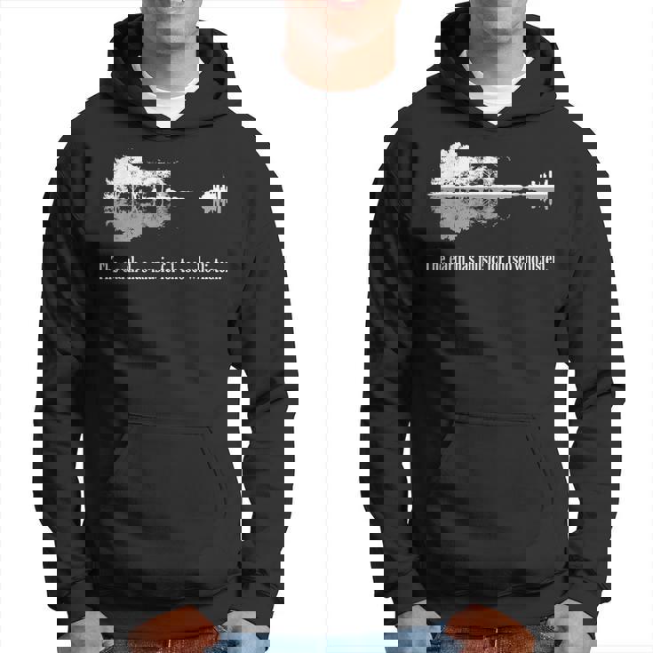 アコースティックギター Earth Has Music For Listen パーカー