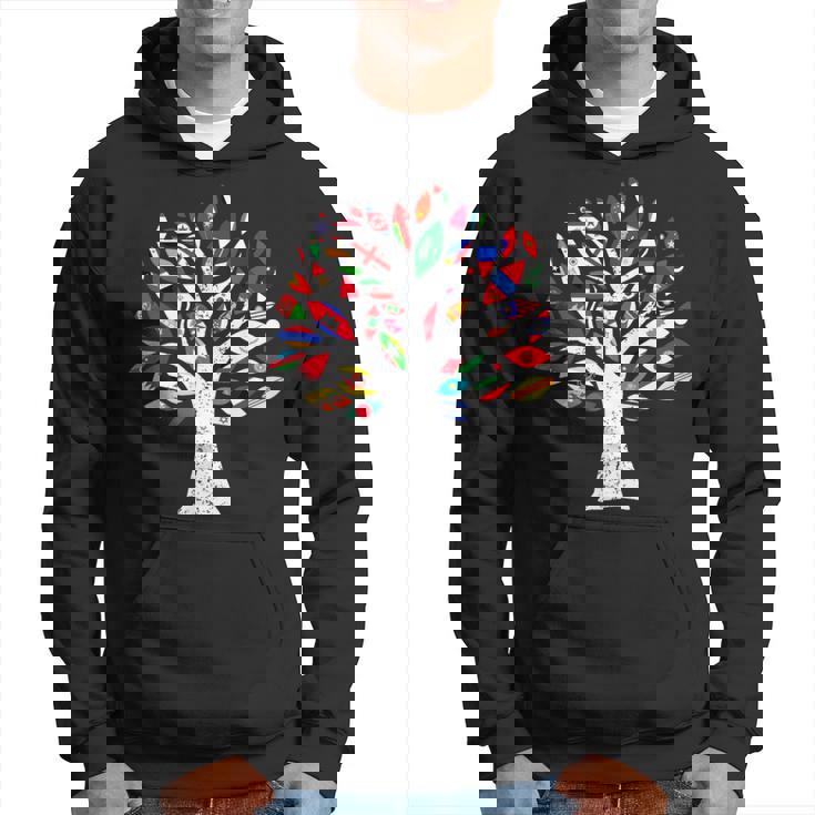 アジア国旗tシャツ、ベトナムのアジア地図デザイン パーカー