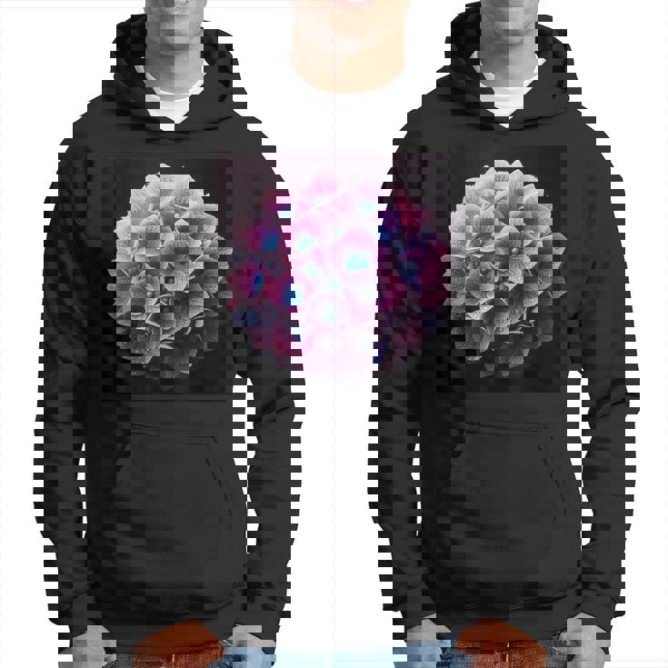 アジサイのようなアジサイの花 パーカー