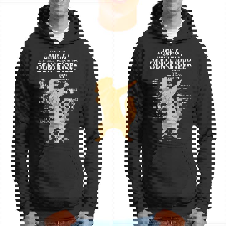 アナトミー・オブ・ア・ゴールデン・レトリバー 犬 オーナー 子犬 面白い キュート パーカー