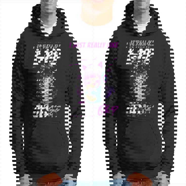 アニメ・猫 K-Pop パーカー