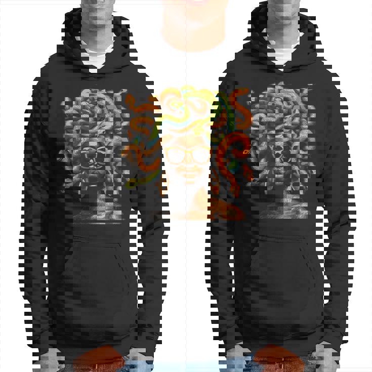 アフロ ブラック メラニン スキントーン メデューサ ヘビ ヘアスタイル パーカー