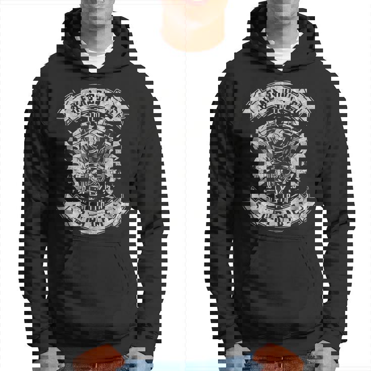 アメリカン バイク おしゃれ ドクロ エンジン ダメージ 面白い イラスト パーカー