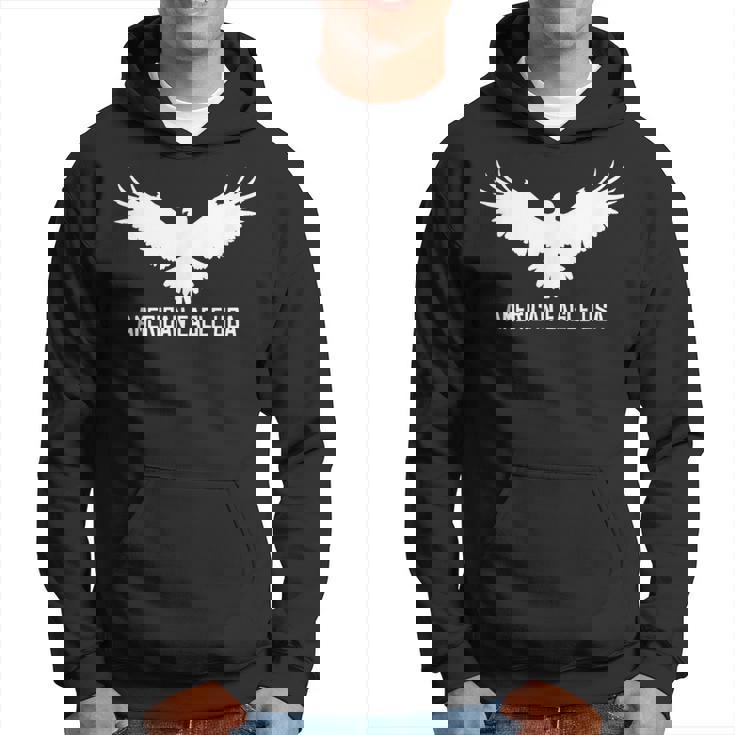 アメリカンイーグル Usa ハクトイーグルシルエット パーカー