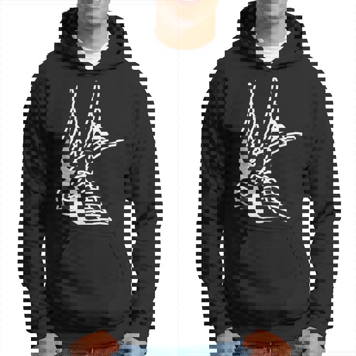 アメリカントラディショナル ツバメ 鳥 アウトライン タトゥー パーカー