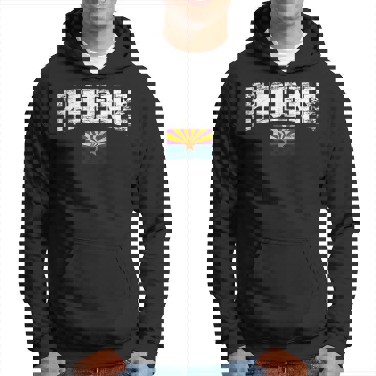 アリゾナ州フェニックス フラッグ プライド ヴィンテージ Az パーカー