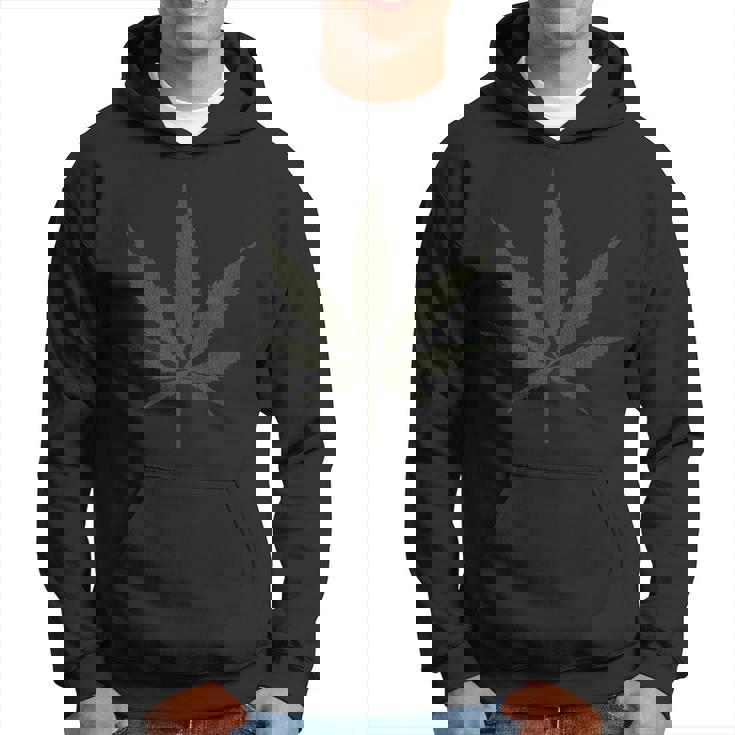 アンティーク調のウィードリーフtシャツ パーカー