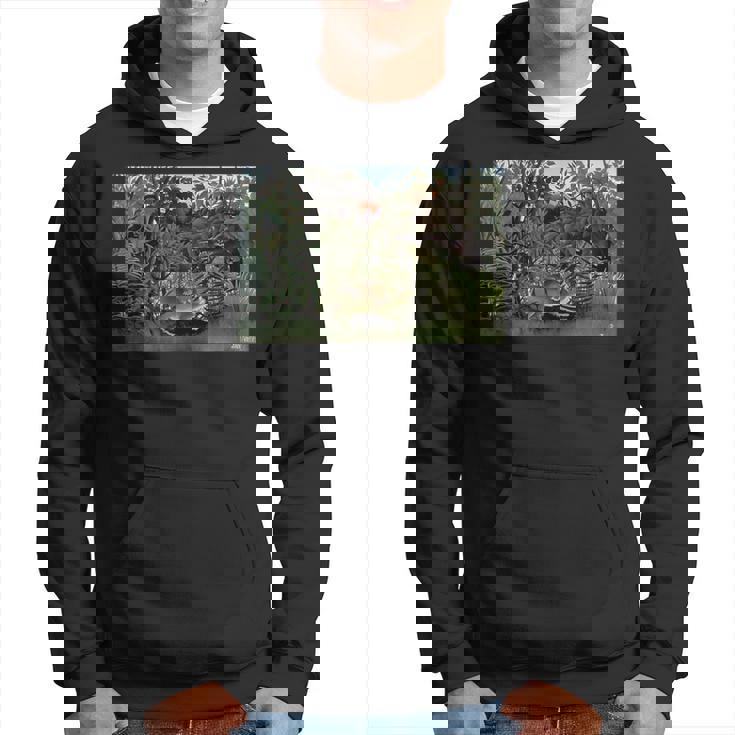 アンリ・ルソー作 空腹のライオンとアンテロープ 1905 パーカー