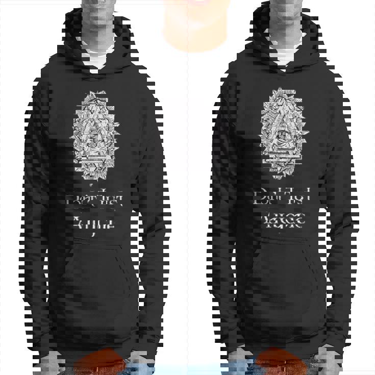 イルミナティのシンボル、信頼、すべてを見る目、プロビデンス パーカー