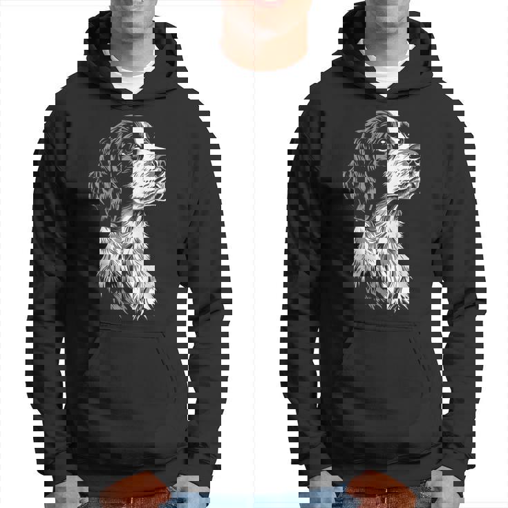 イングリッシュセッター 犬 モチーフ ペット イラスト イングリッシュセッター パーカー