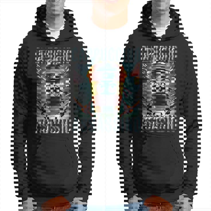 インターネット 陽気なミーム Aiキャラクター カプチーノ アサシーノ パーカー