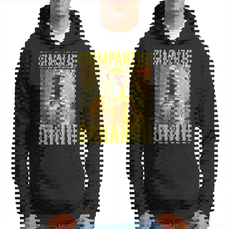 インターネットミーム 陽気なaiモンスタージョーク チンパンジーニ バナニーニ パーカー