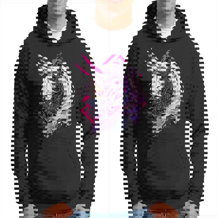 イースターバニーイヤー サイバーパンク エステティックテックウェア パーカー