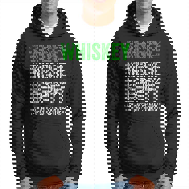 ウィスキーは私を幸せにします、You Noto Much ウイスキー パーカー