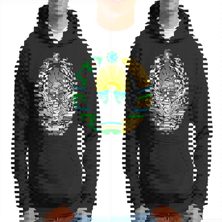 ウズベキスタン 紋章 旗 ウズベキスタン パーカー