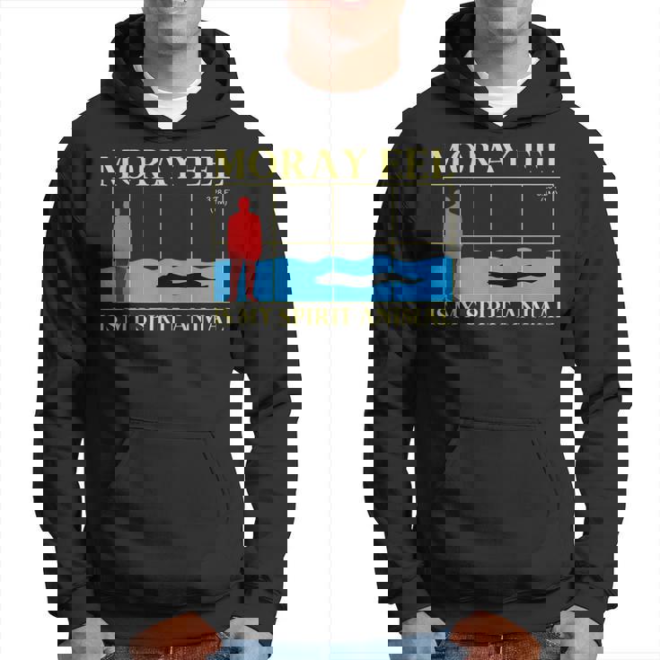 ウツボは私の精神動物 海洋生物学者 パーカー