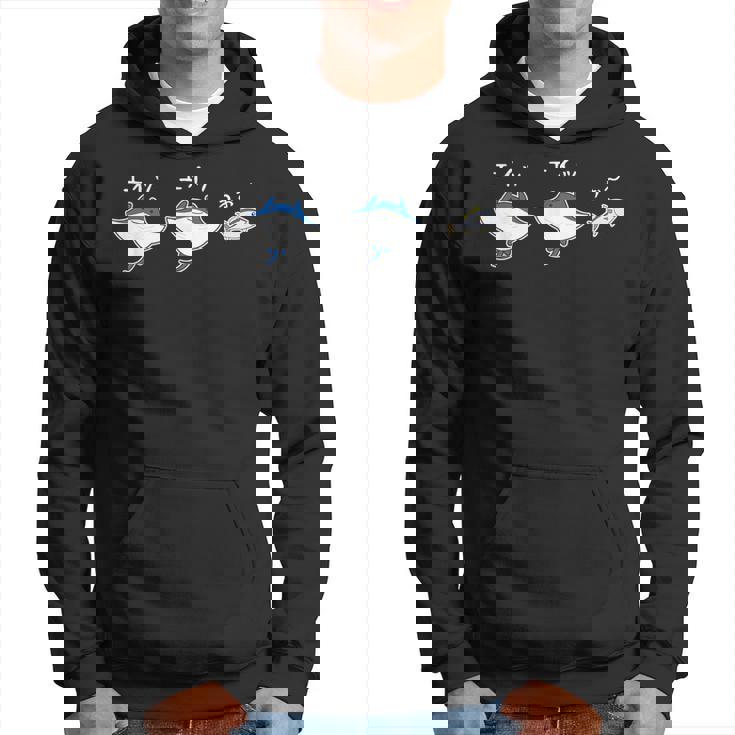 エイッエイッうぉ おもしろ 魚 ジョーク 海 シンプル パロディ 応援 エール 水族館 だじゃれ パーカー