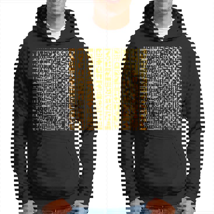 エジプトヒエログリフ ファラオ語 古代エジプト パーカー