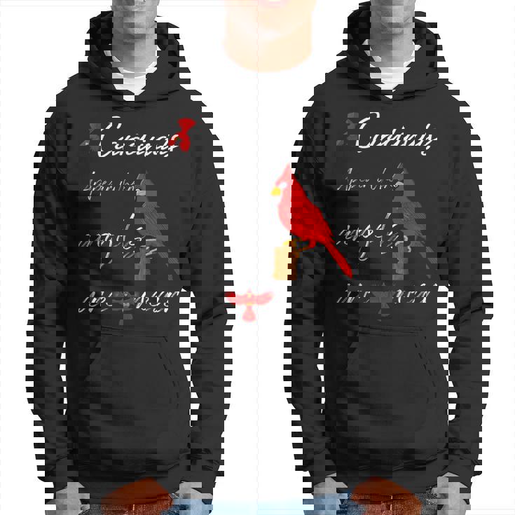 エンジェルが近くにいるとカーディナルが現れる パーカー