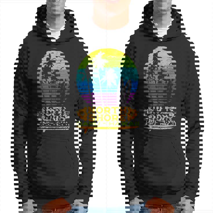 オアフ島ノースショア ハワイお土産サーフィンスタイル パーカー