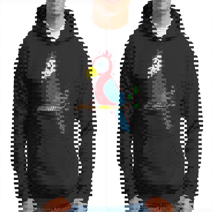 オウム エキゾチック トロピカル 動物 パーカー