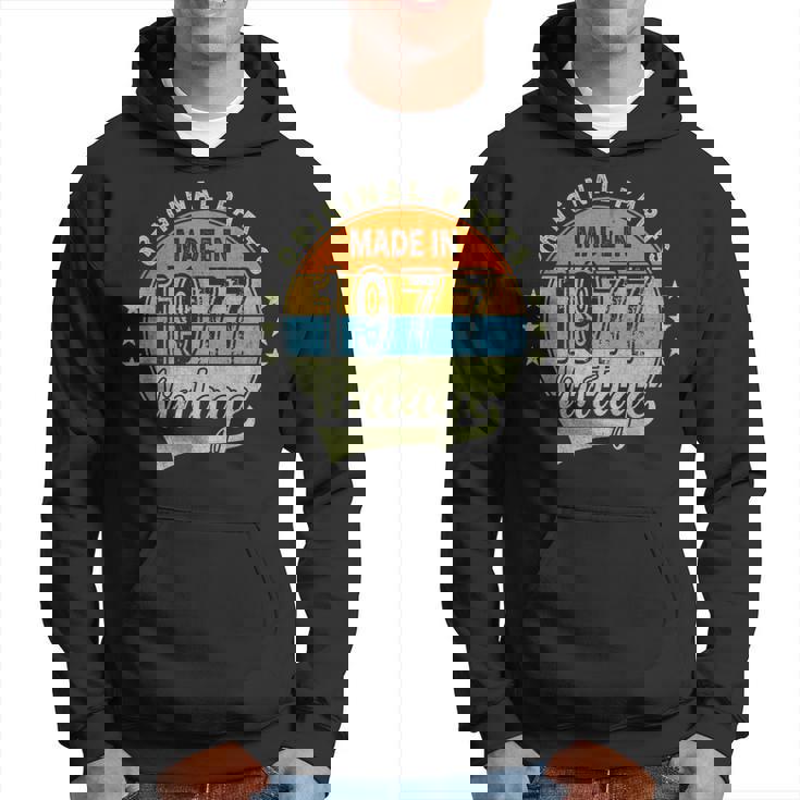 オリジナルパーツ 1977年生まれ ヴィンテージ 47歳 誕生日 レトロ パーカー