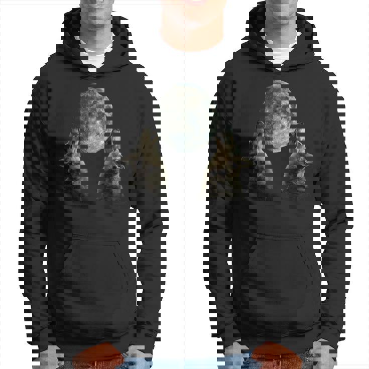 オーストラリアン・キャトル・ドッグ ハウリング・ムーン パーカー