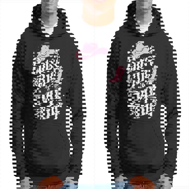 カウガールブーツ、キラキラ、カントリーミュージックギフト パーカー