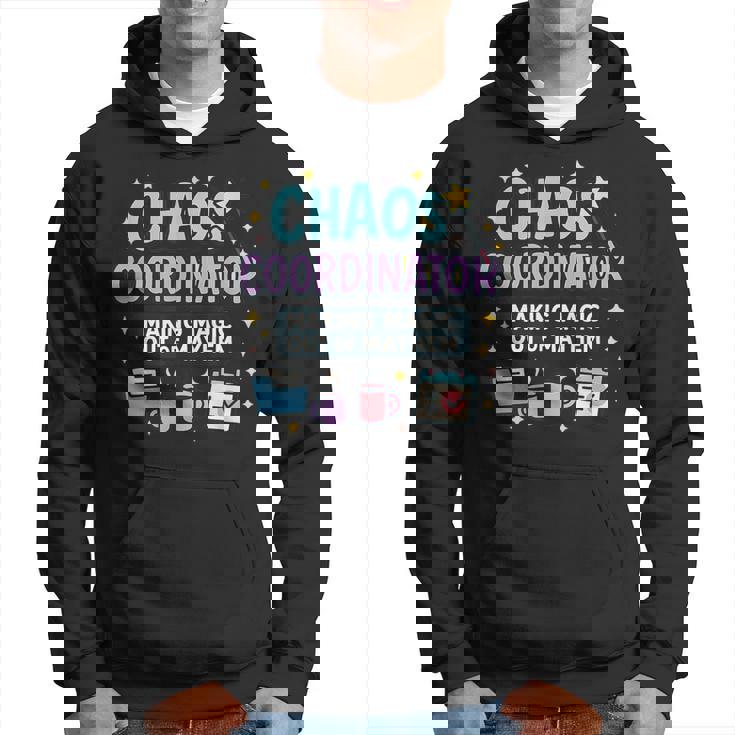 カオスコーディネーター 魔法のように混乱を整える人へ パーカー