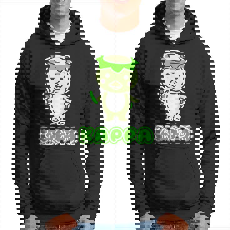 カッパ くん『セルフィー』河童【どうぶつフレンズ】きゅうり 妖怪 かわいい イラスト パーカー