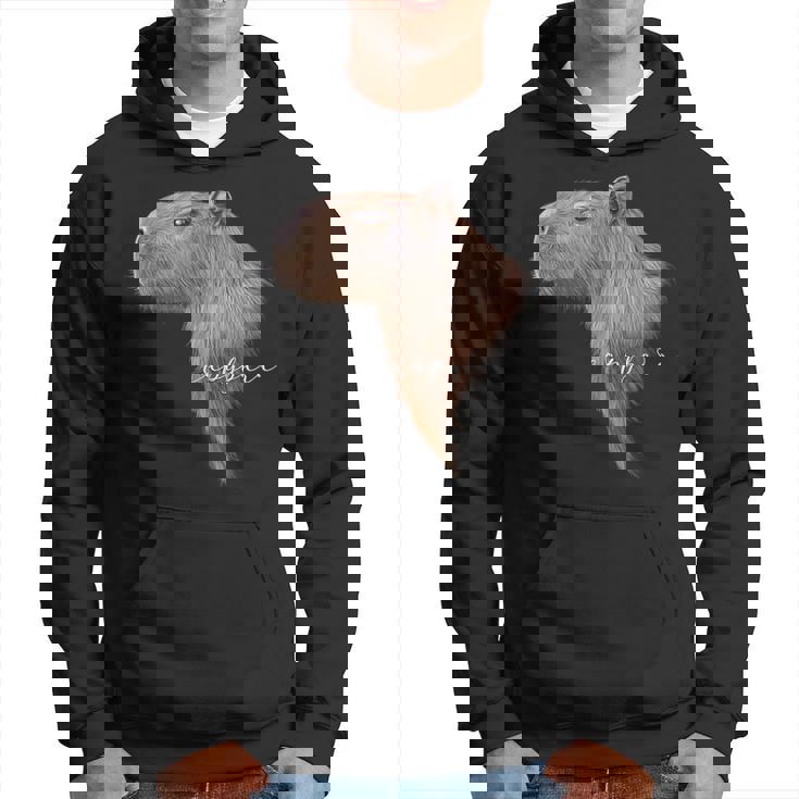 カピバラ グラフィック アート カピバラ Ro Ro Ro歯動物 アニマル ラバー パーカー