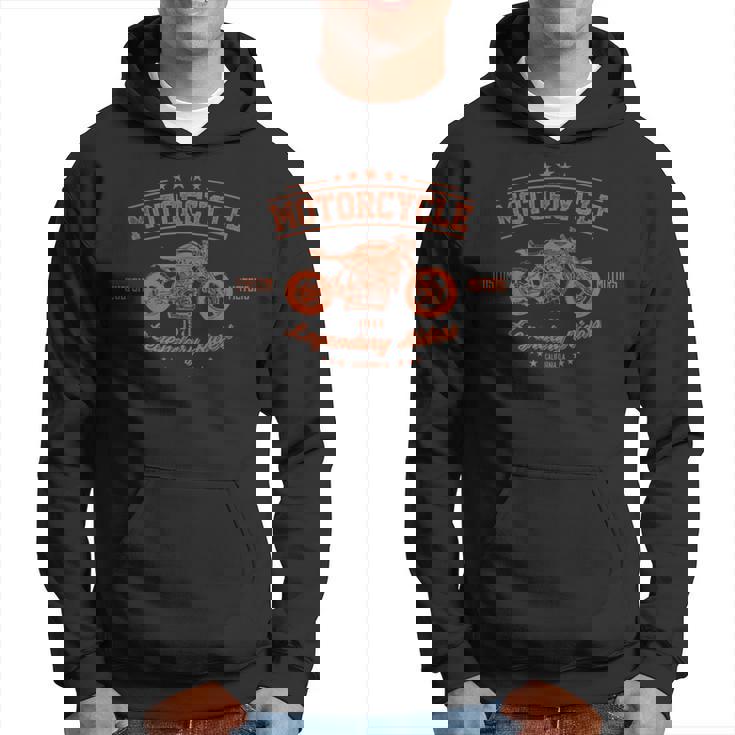 カフェレーサー カスタム バイク 伝説のライダー カリフォルニア ロサンゼルス スクランブラー モーターサイクル パーカー