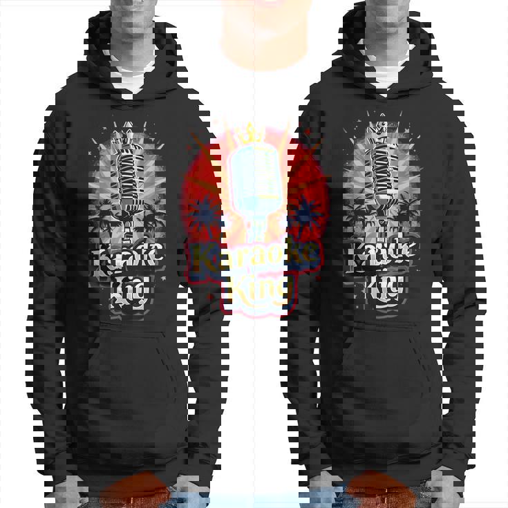 カラオケ愛好家のための面白いカラオケキング パーカー