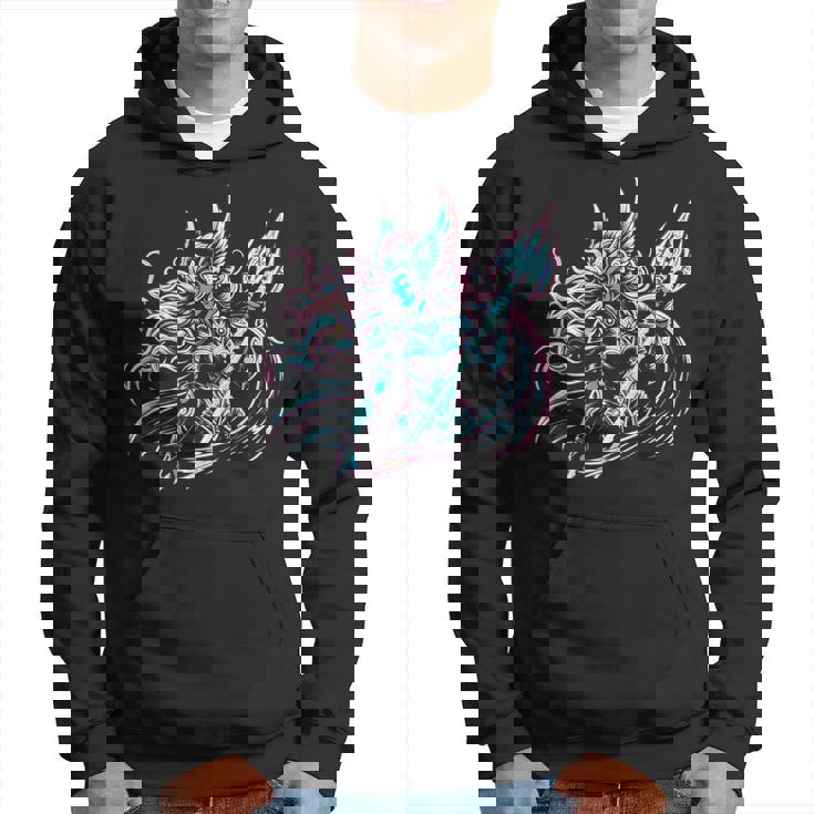 カラフル バイキング ブライトヴァルキリー 北欧神話 パーカー