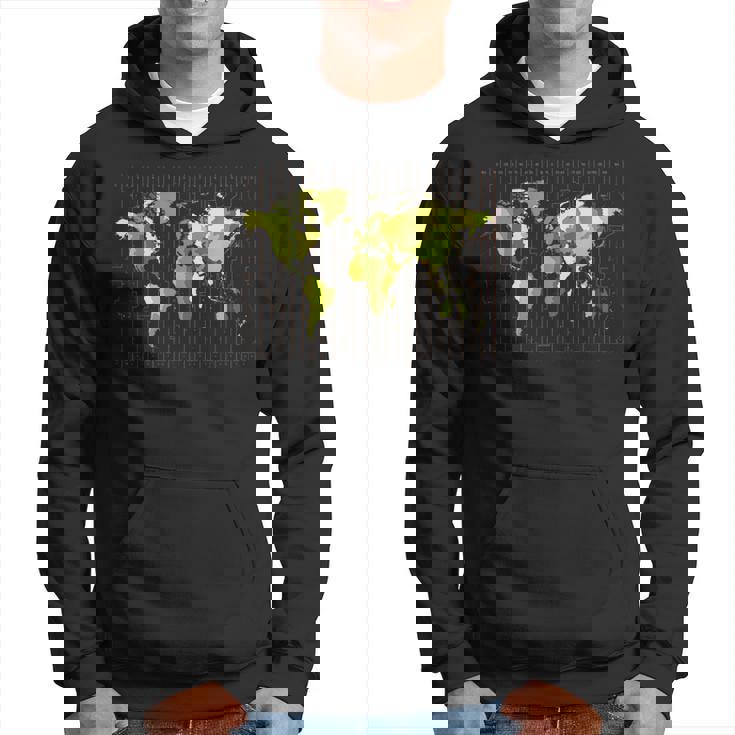 カラフルな地図 地球 タイムゾーン 国 大陸 地理 パーカー