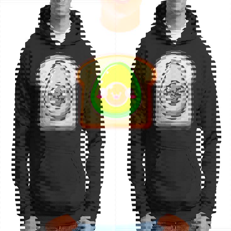 カワイイ アボカドトースト パーカー