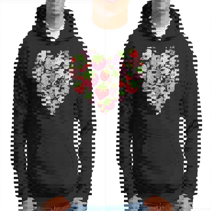 カワイイ ストロベリーハート コテージコア エステ ストロベリー パーカー