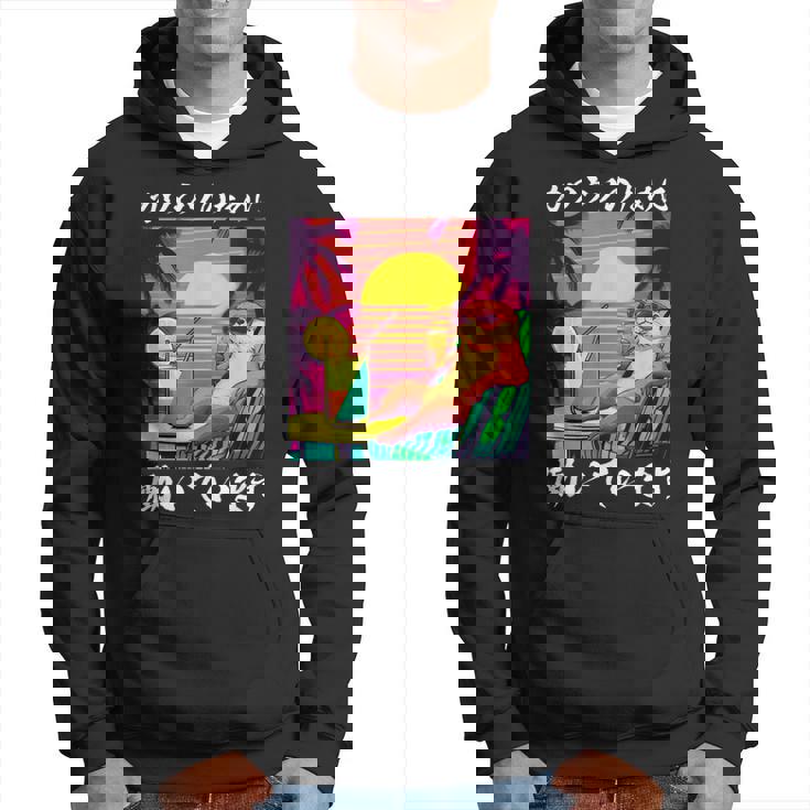 カワウソ 面白いtシャツ 面白い メンズ キッズ グッズ おもしろ 服 ネタ 動物 イラスト かわいい パーカー