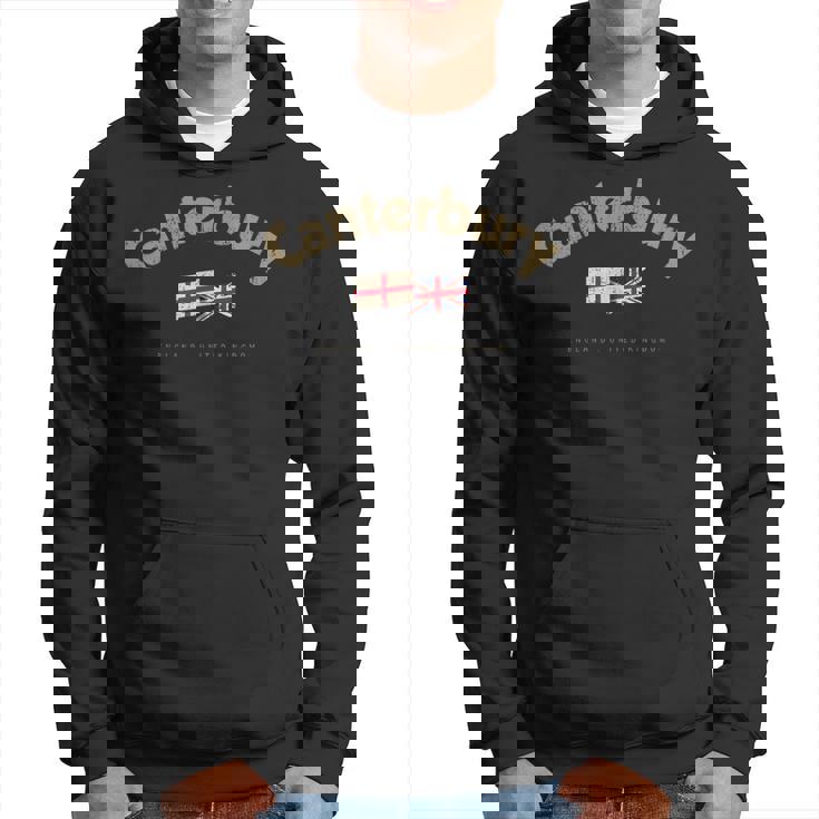 カンタベリー 都市名 ヴィンテージ 英国国旗 イギリス国旗 パーカー