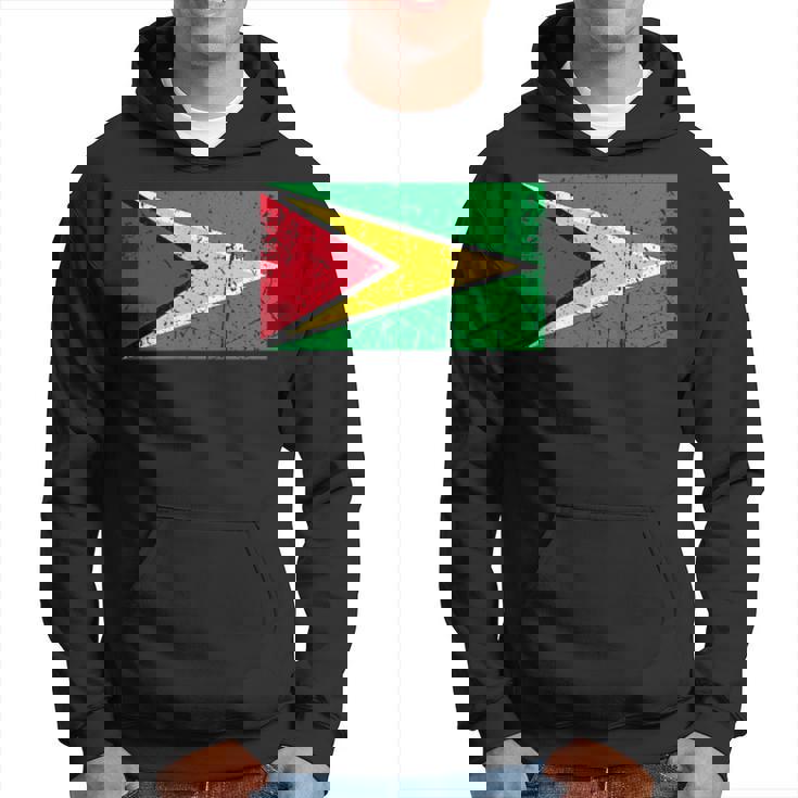 ガイアナ国旗グラフィック メンズ レディース キッズ パーカー