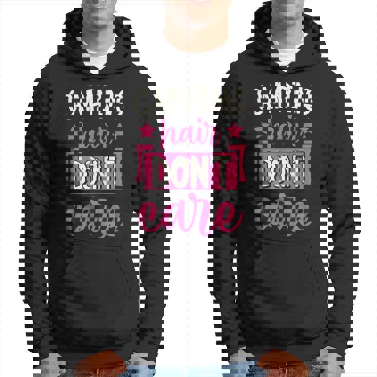 キャンピングヘア Don't Care パーカー