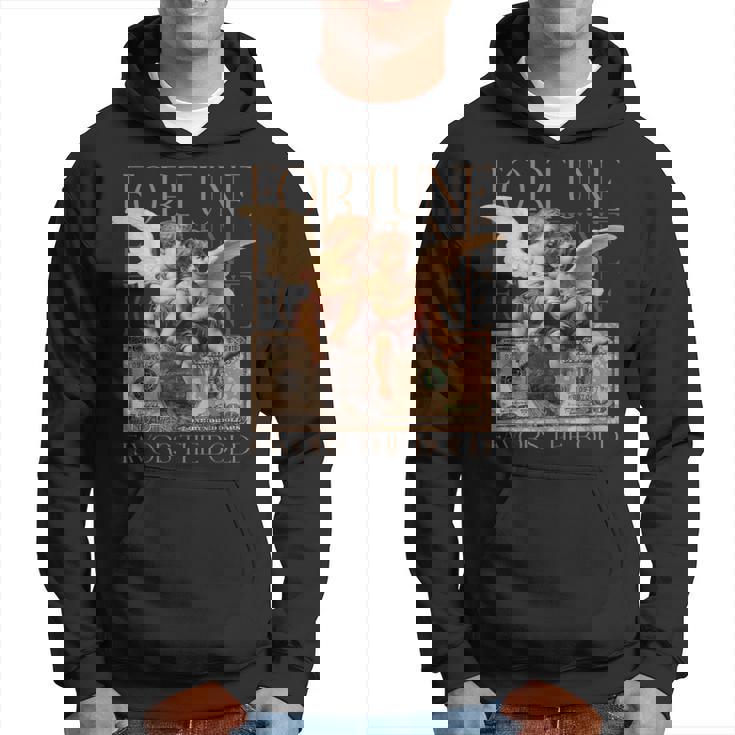 キューピッドとサイケ 2人の天使の赤ちゃん ドルフォーチュンアート パーカー