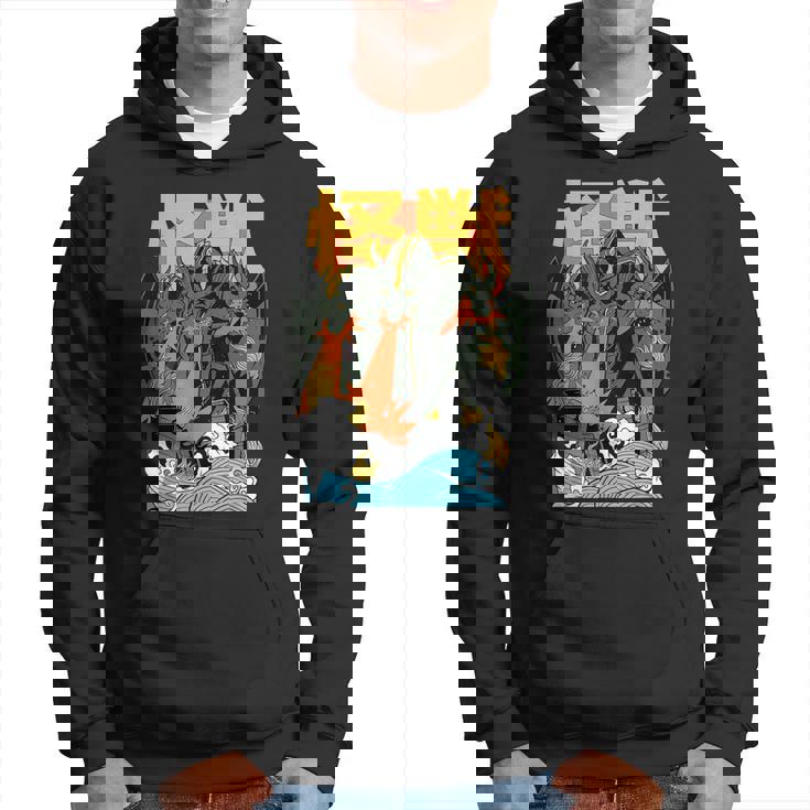 キングギドラ サンセット 和 パーカー