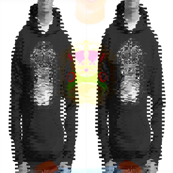 キングクイーン カエル ヒキガエル プリンセス 両生類 動物 カエル好き パーカー