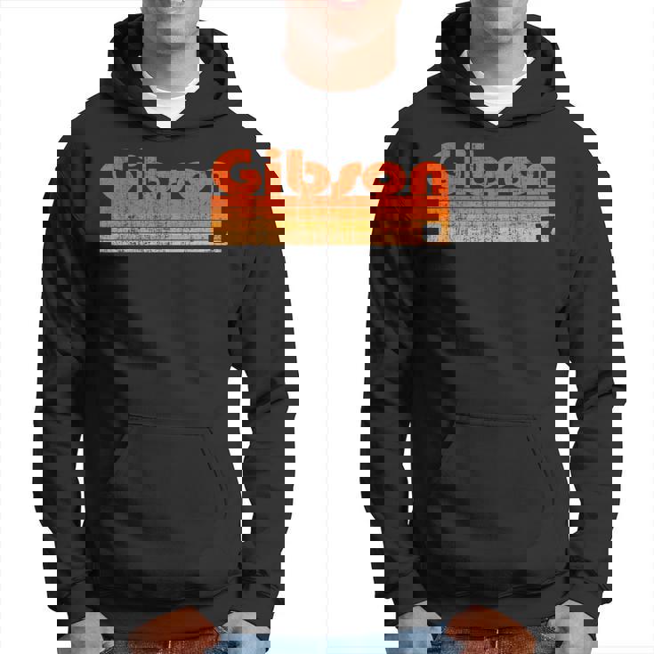 ギブソン、アーカンソーレトロ80年代スタイル パーカー