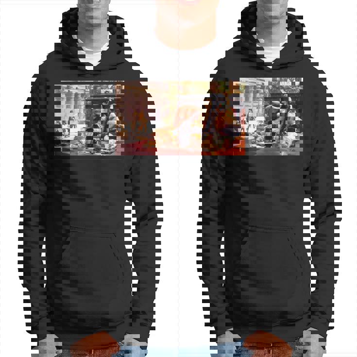 クレオパトラの毒をテストするアレクサンドル・カバネル1887 パーカー