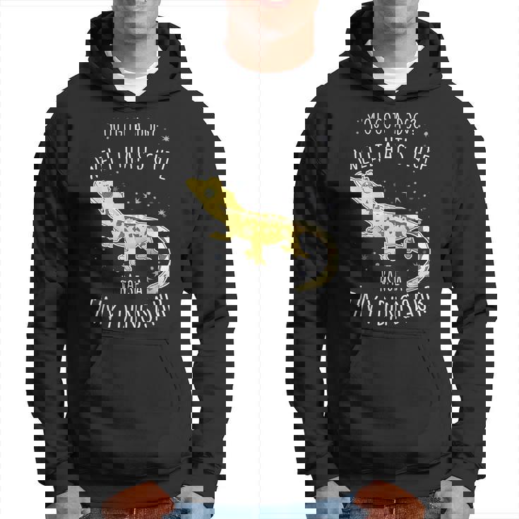 クレステッドゲッコ 小さな恐竜 トカゲ 爬虫類 ペット ハーレクイン パーカー